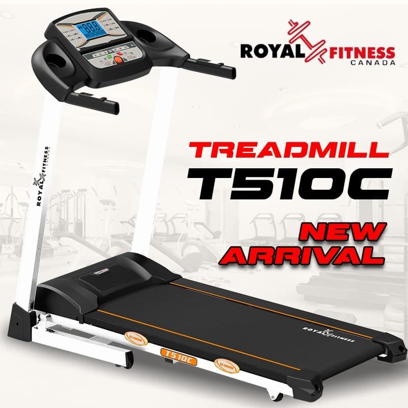 Royal Fitness Canada T510C Motorized Treadmill - Home Gym Series